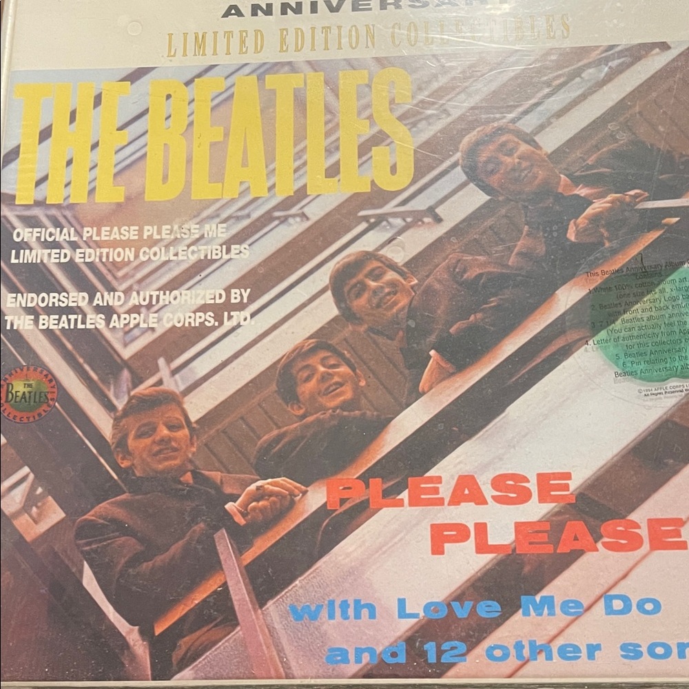 The Beatles Please Please Me 30th anniversary box set